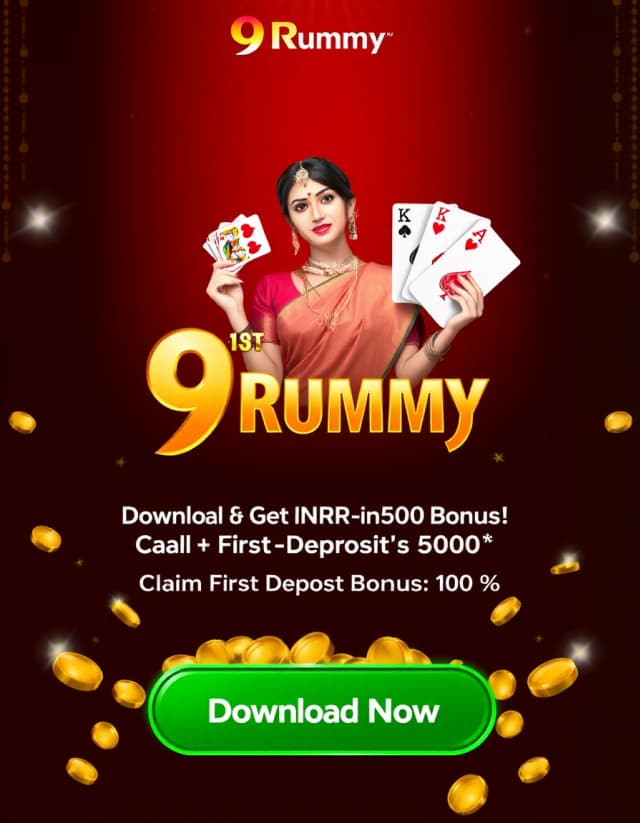 9 Rummy Banner